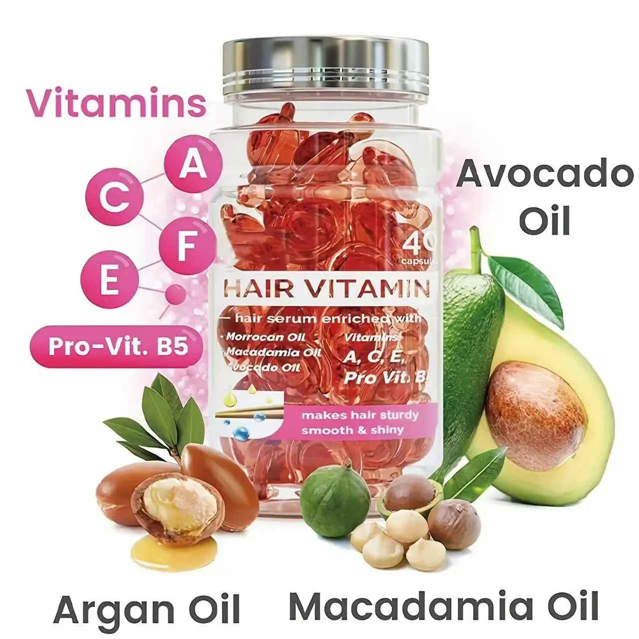 Eluxia Hair Vitamin Oil - No Rinse Hair Care