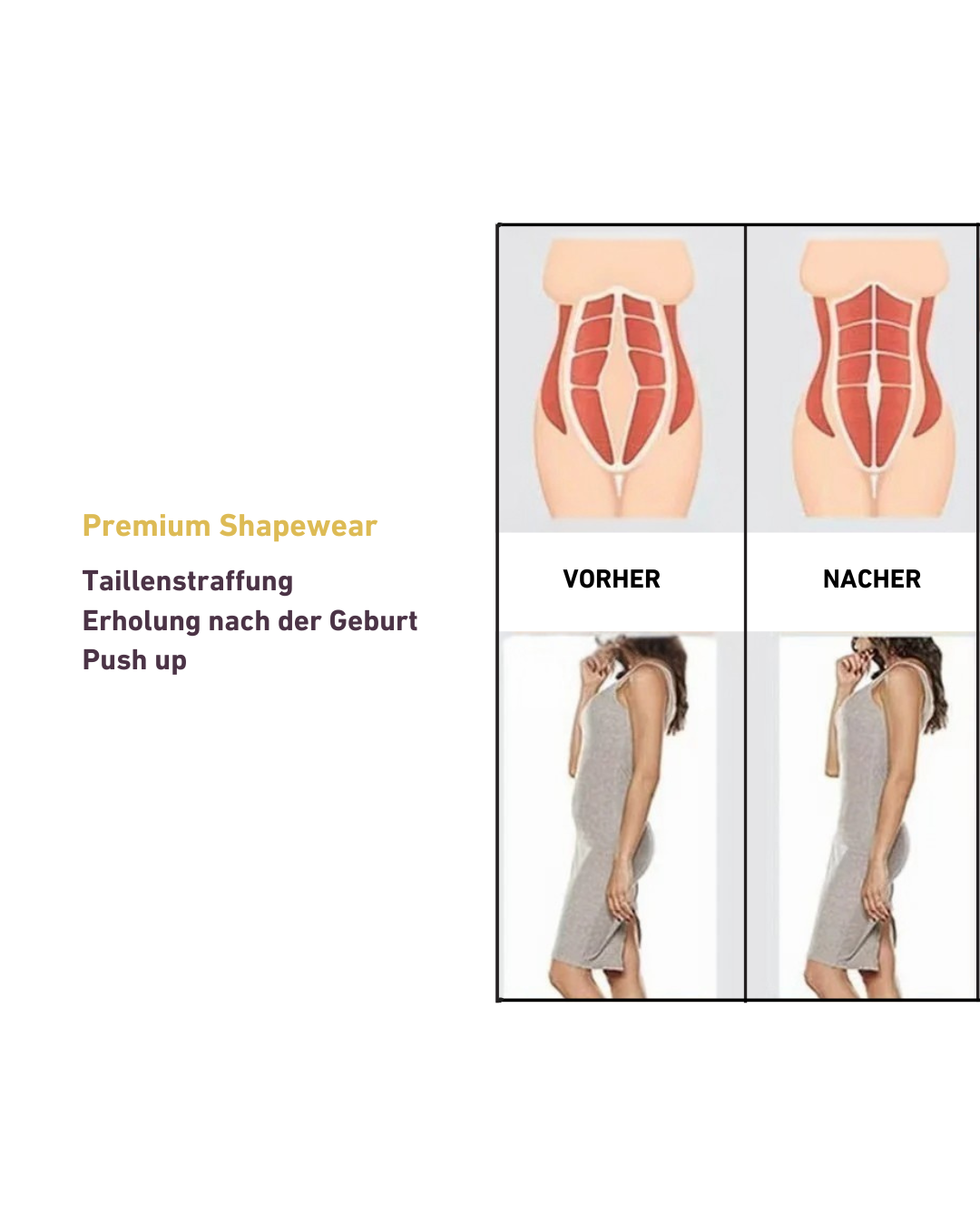 Vanessa - Shapewear Korsett Weste