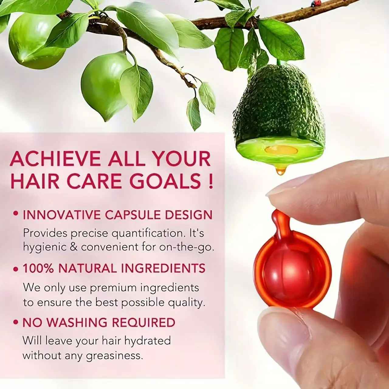 Eluxia Hair Vitamin Oil - No Rinse Hair Care