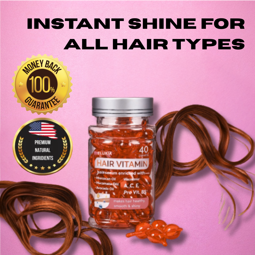 Eluxia Hair Vitamin Oil - No Rinse Hair Care