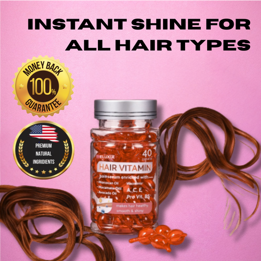 Eluxia Hair Vitamin Oil - No Rinse Hair Care