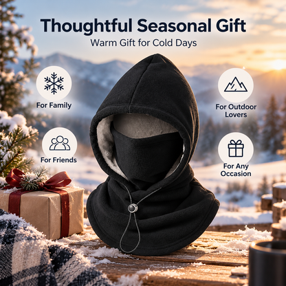 Fleece Face Mask and Hat - Keep Warm in Cold Weather